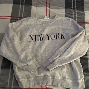 Gray New York women's Sweater